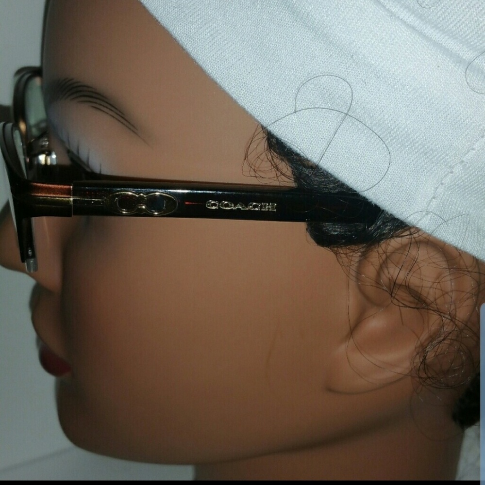 Coach Jackie FRAME ONLY Dark Satin/Dark Tortoise - Picture 4 of 7